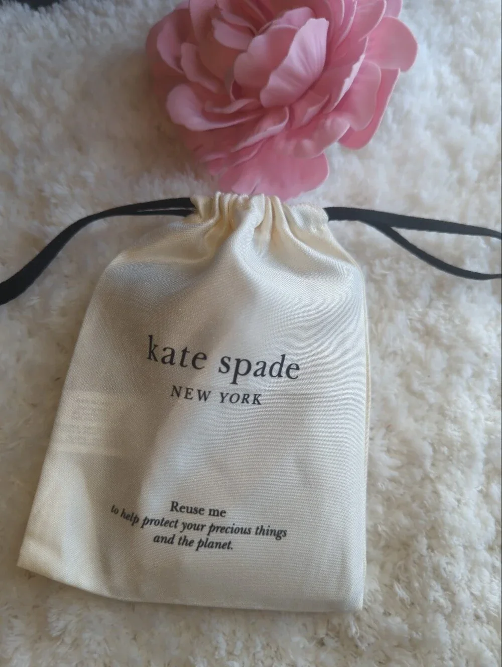 Kate Spade New York Rare Plum Bordeaux Wine Glitter Card Wallet With Dust Bag